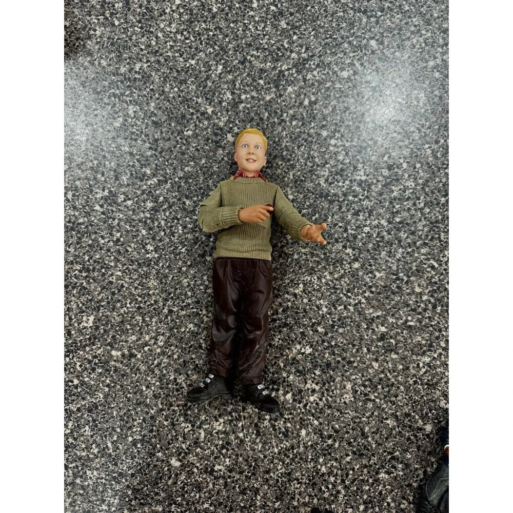 Christmas Story Figurine Set Bundle Tested and work Ralphie, Old Man Lamp Bunny